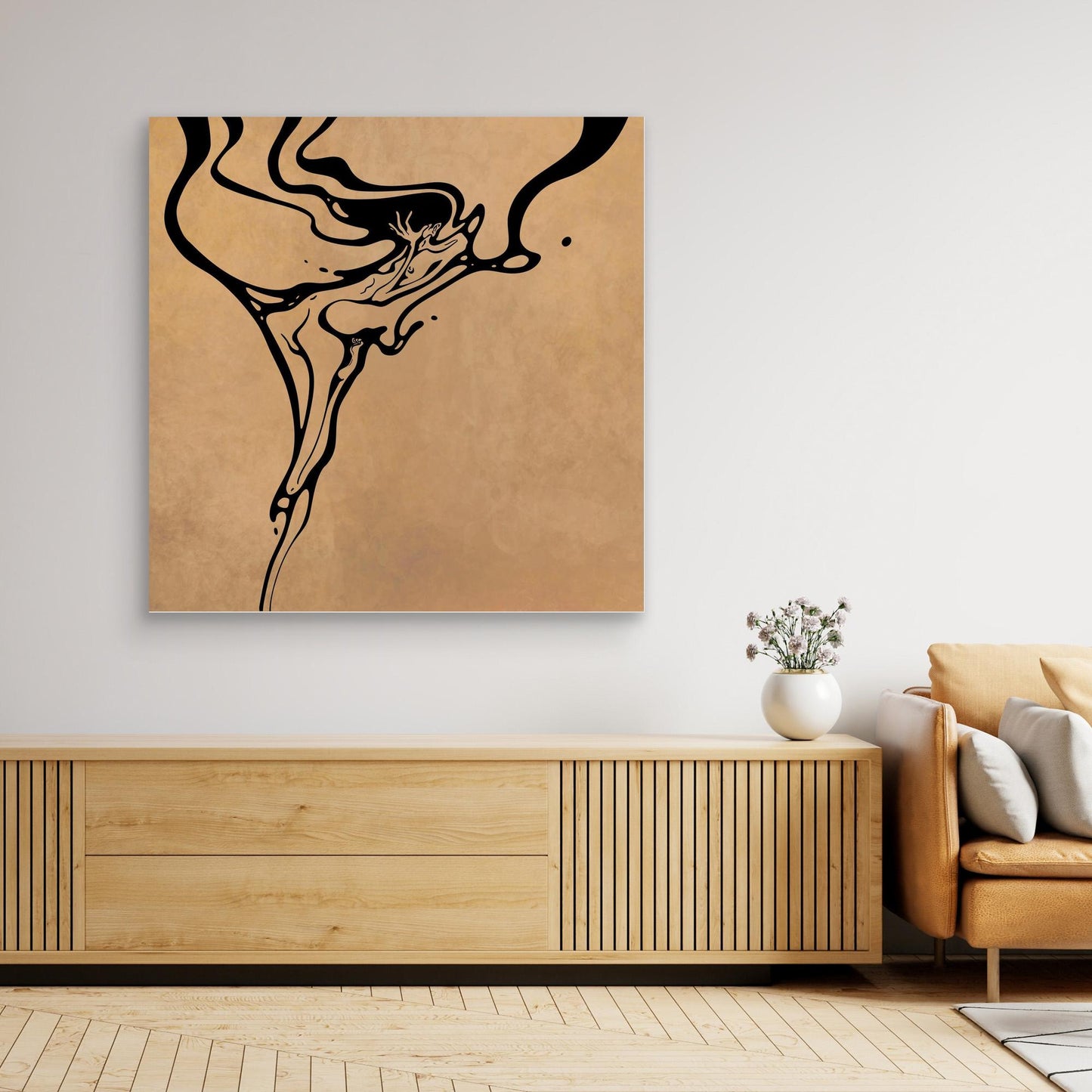 As She Surrenders - Canvas Art Print